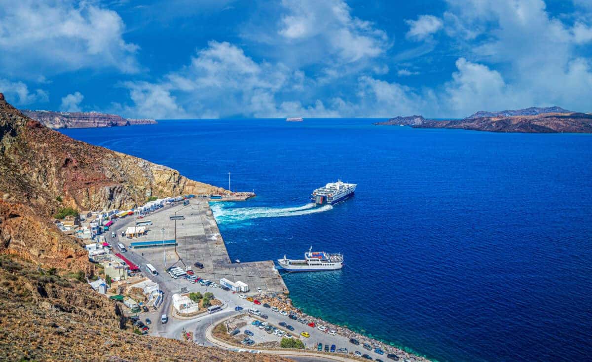 How To Get From Crete to Santorini