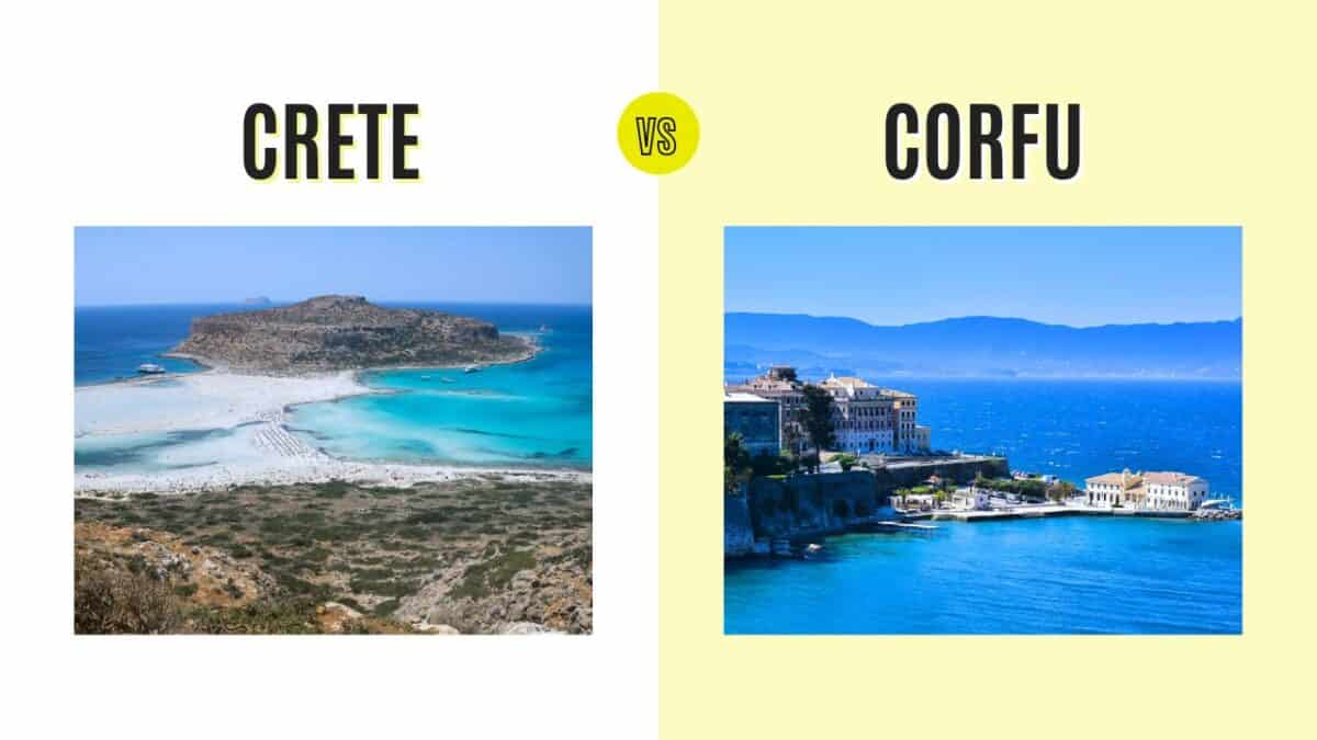 Crete vs Corfu: Same Country, Completely Different Trip (2026)
