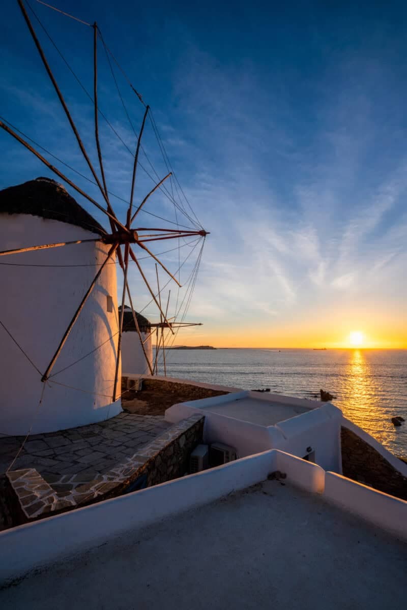 Mykonos Meltemi Beach Map