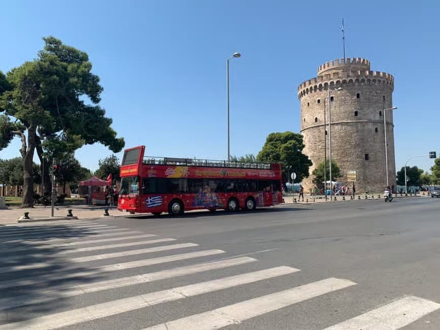 City Sightseeing hop-on hop-off bus tour of Thessaloniki - attraction in Thessaloniki