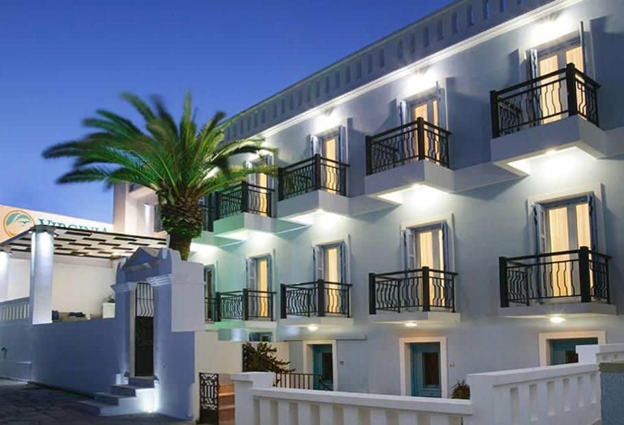 virginia hotel tinos greece