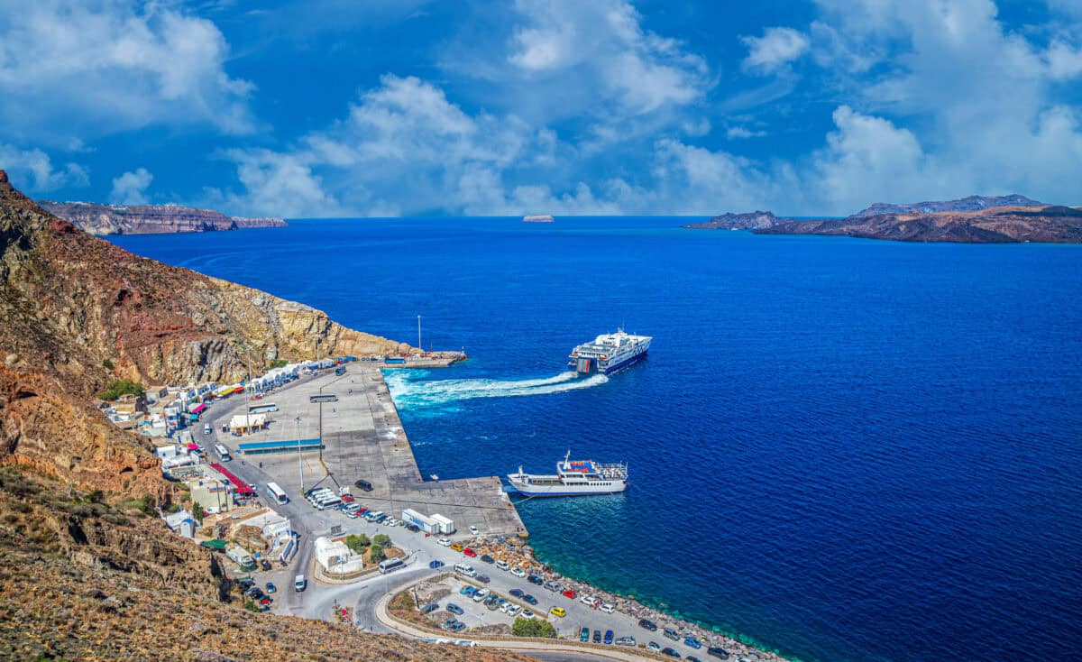 How To Get From Crete to Santorini