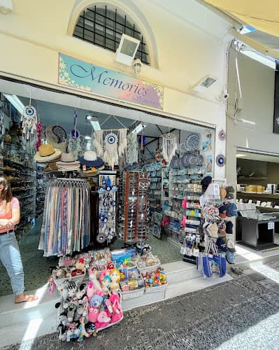 Memories of Santorini souvenir shop in Fira
