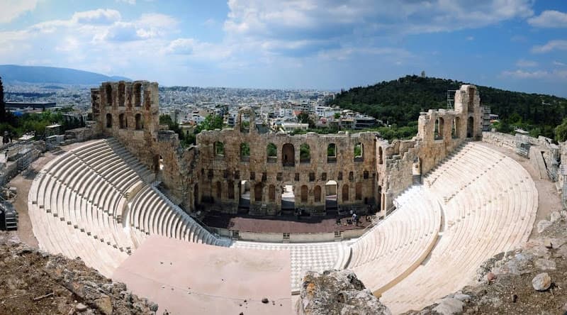 Odeon of Herodes Atticus in Athens, Greece