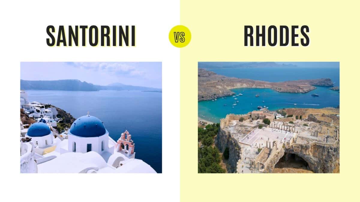 Santorini vs Rhodes: Which Greek Island Should You Choose in 2026?